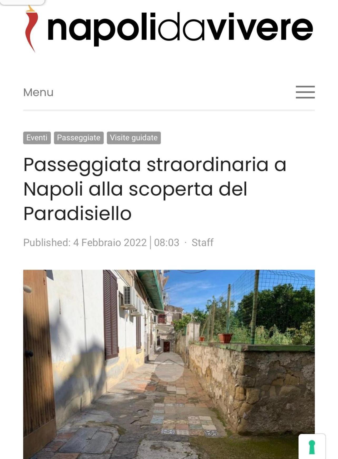 L'Oasi Di Luis Villa Nápoly Kültér fotó